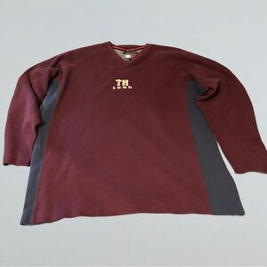 Vintage Burgundy Tommy Hilfiger Sweater
